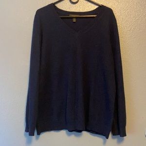 Charter Club Dark Blue Cashmere sweater. Size 2x.